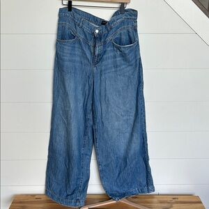 Banana Republic Denim Wide Leg Jeans